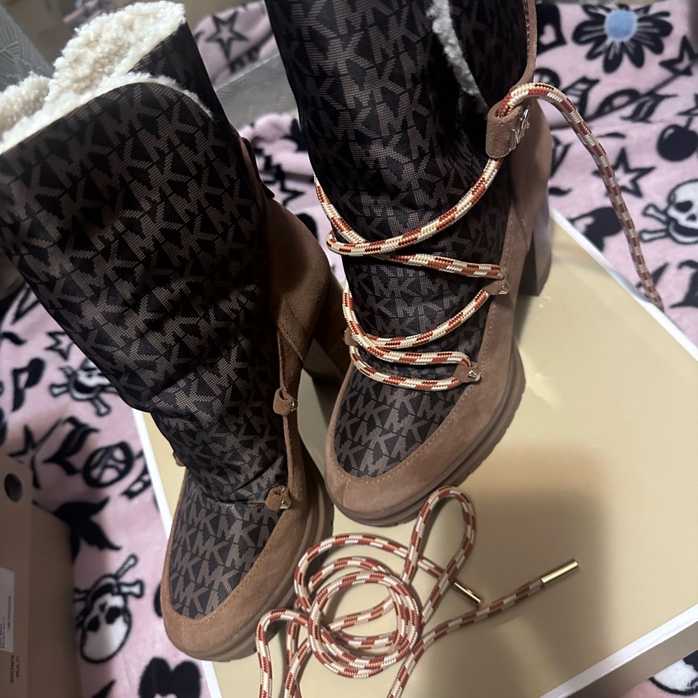 Michael Kors Brown Winter Boots